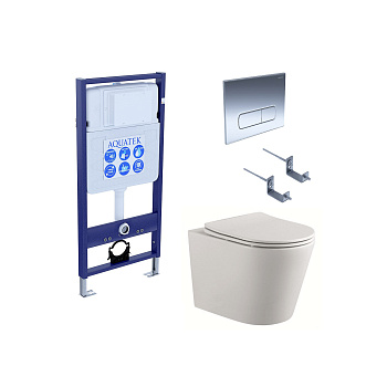 Сет унитаз + инсталляция Aquatek SET AQUATEK ВЕГА cmp-016